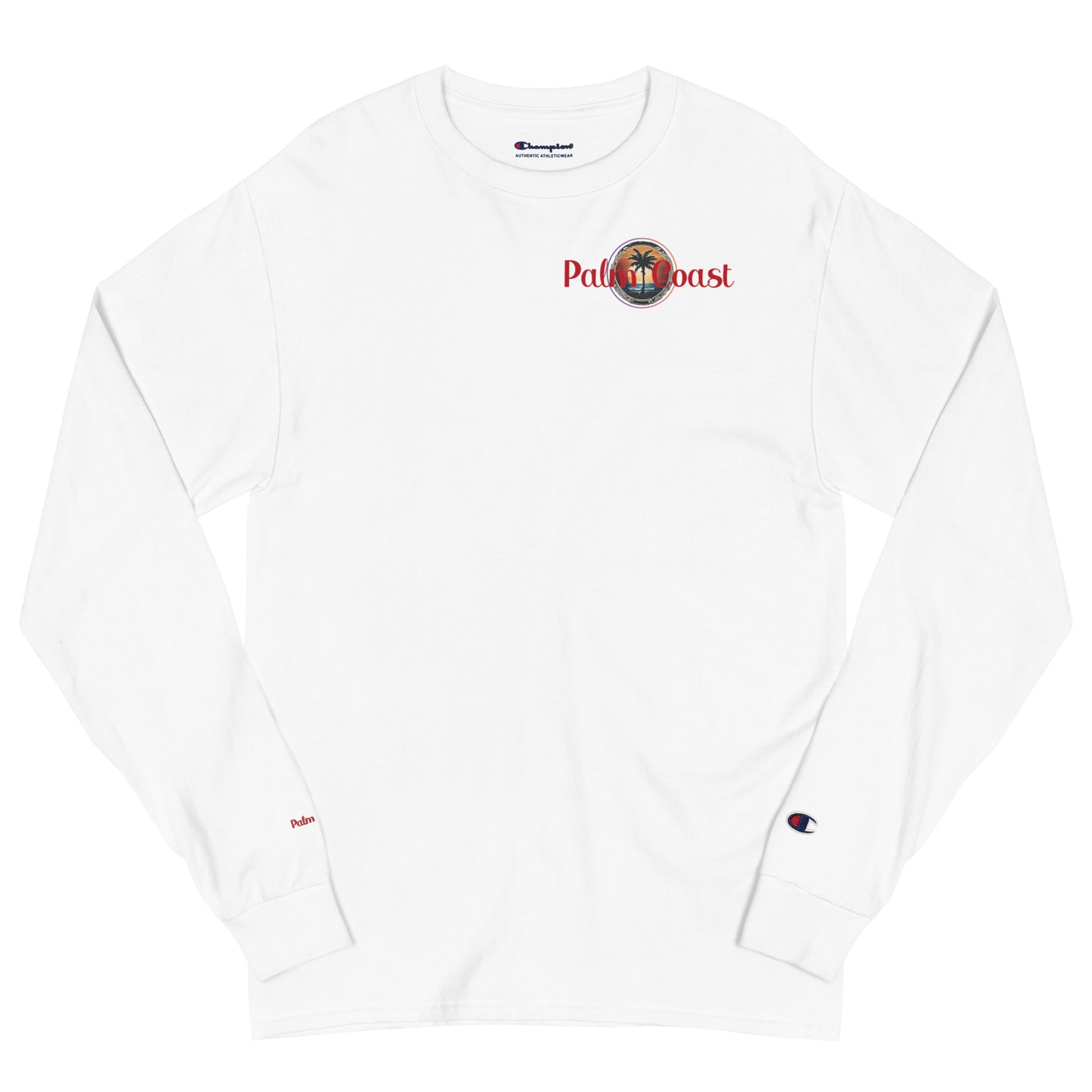 Palm Coast Men's Champion Long Sleeve Shirt