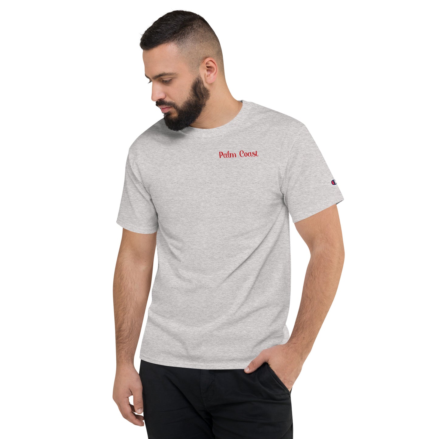 Palm Coast Men's Champion T-Shirt