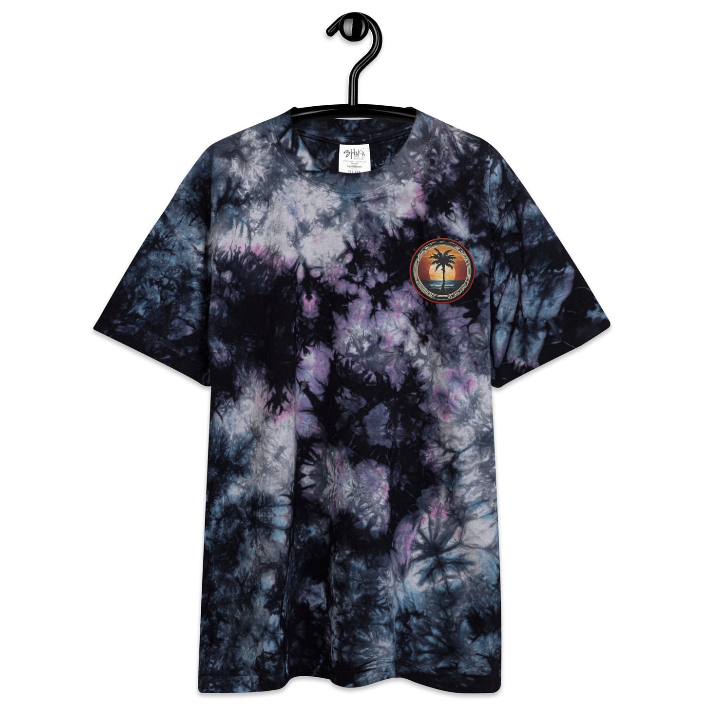 Palm Coast Oversized tie-dye t-shirt