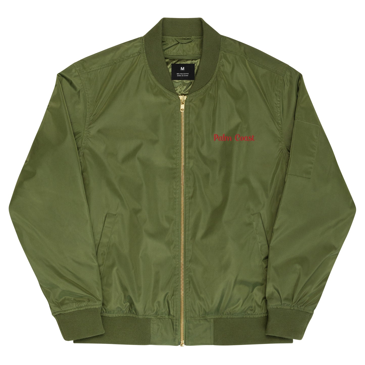 Palm Coast Premium recycled bomber jacket