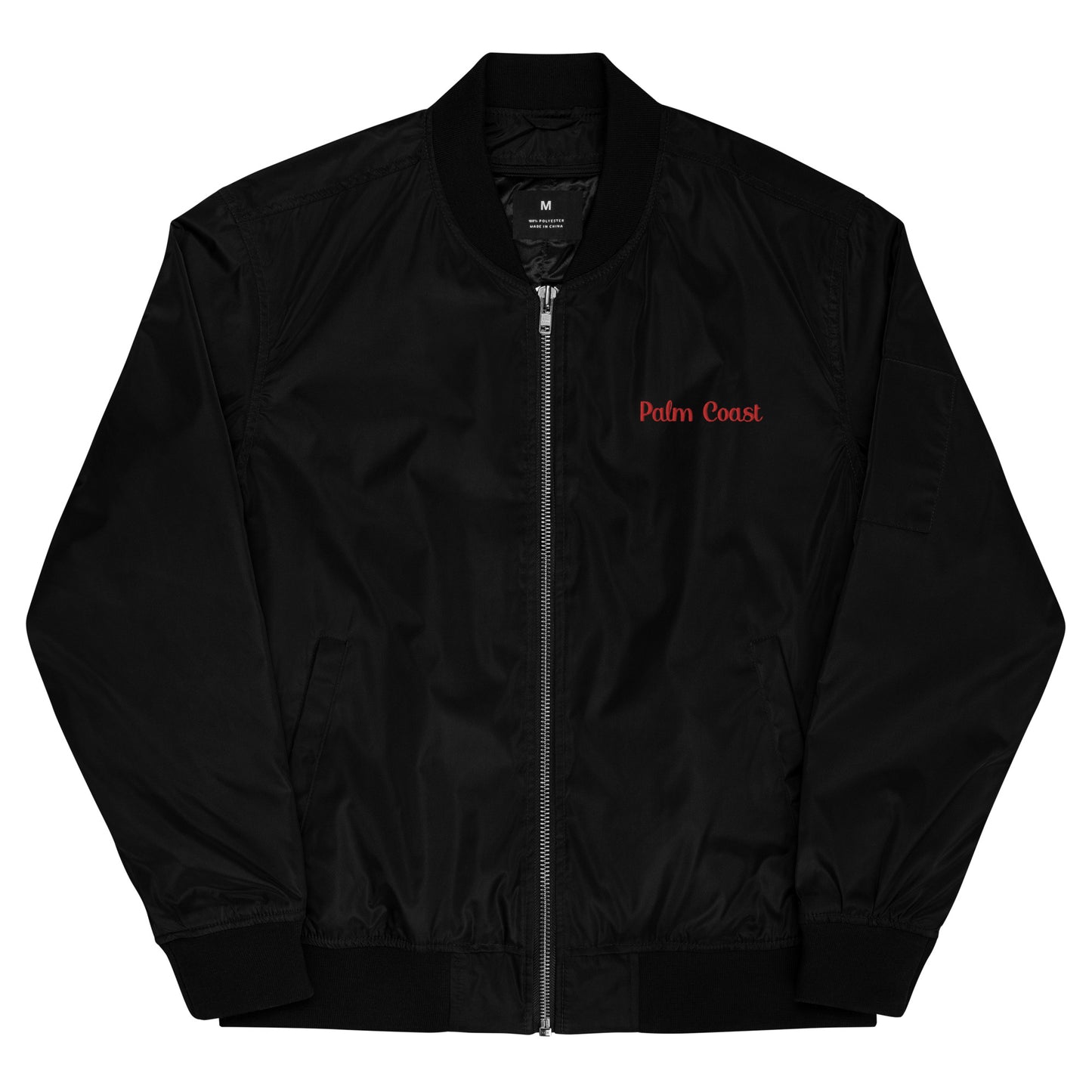 Palm Coast Premium recycled bomber jacket