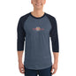 Palm Coast 3/4 Sleeve Raglan Shirt