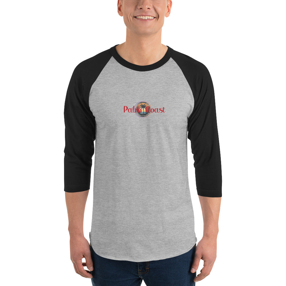 Palm Coast 3/4 Sleeve Raglan Shirt