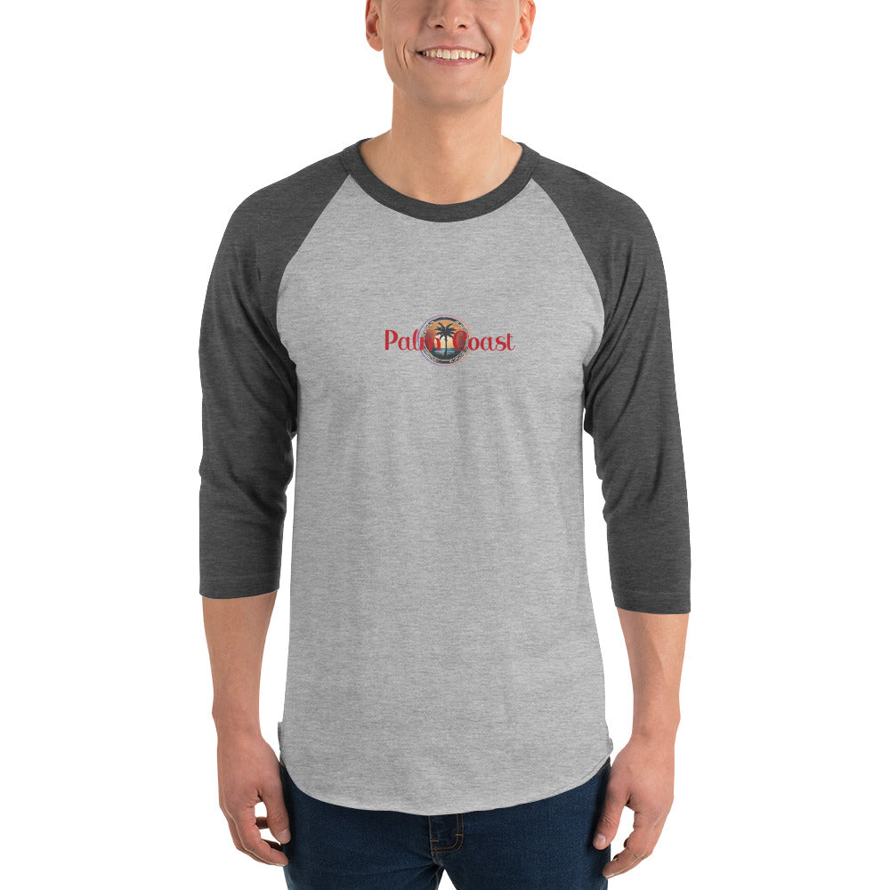 Palm Coast 3/4 Sleeve Raglan Shirt