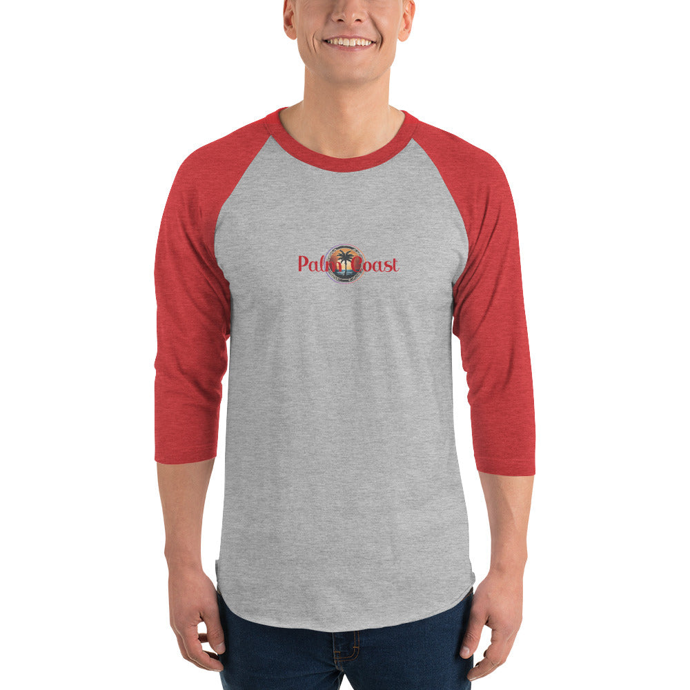 Palm Coast 3/4 Sleeve Raglan Shirt