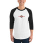 Palm Coast 3/4 Sleeve Raglan Shirt