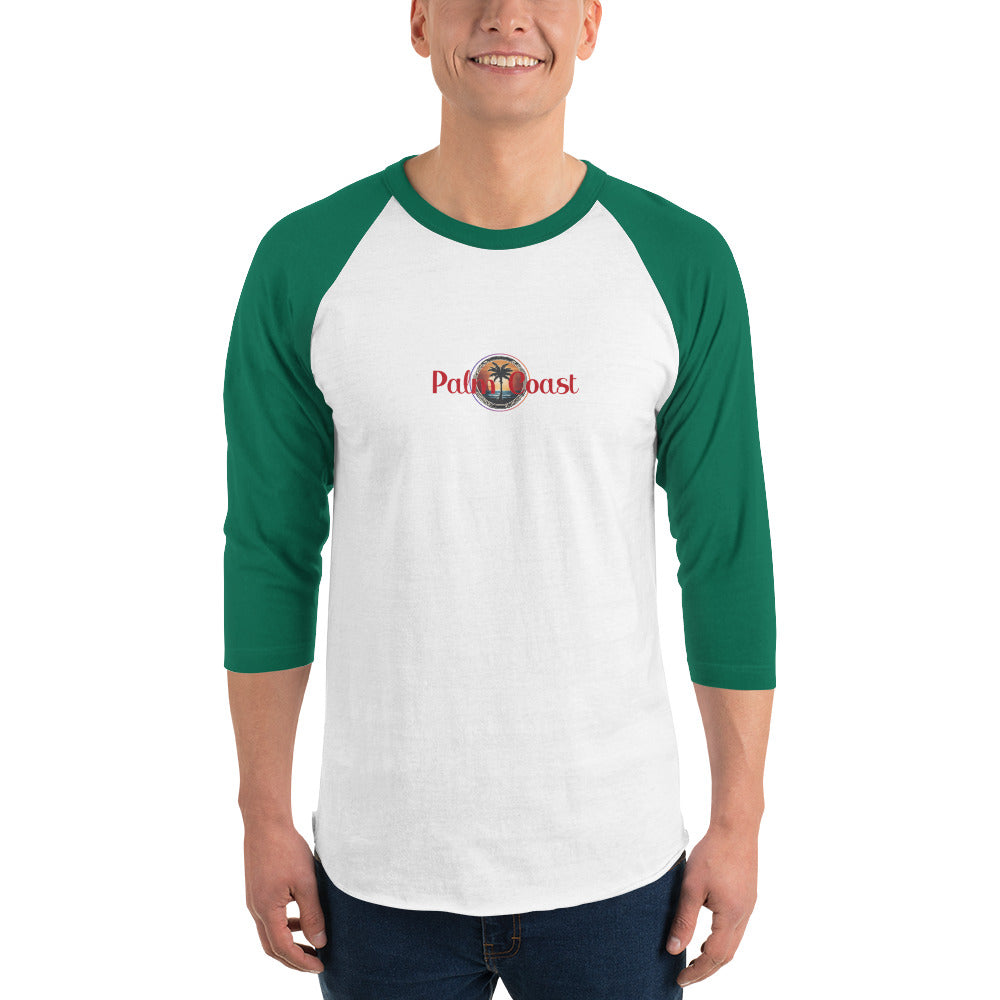 Palm Coast 3/4 Sleeve Raglan Shirt