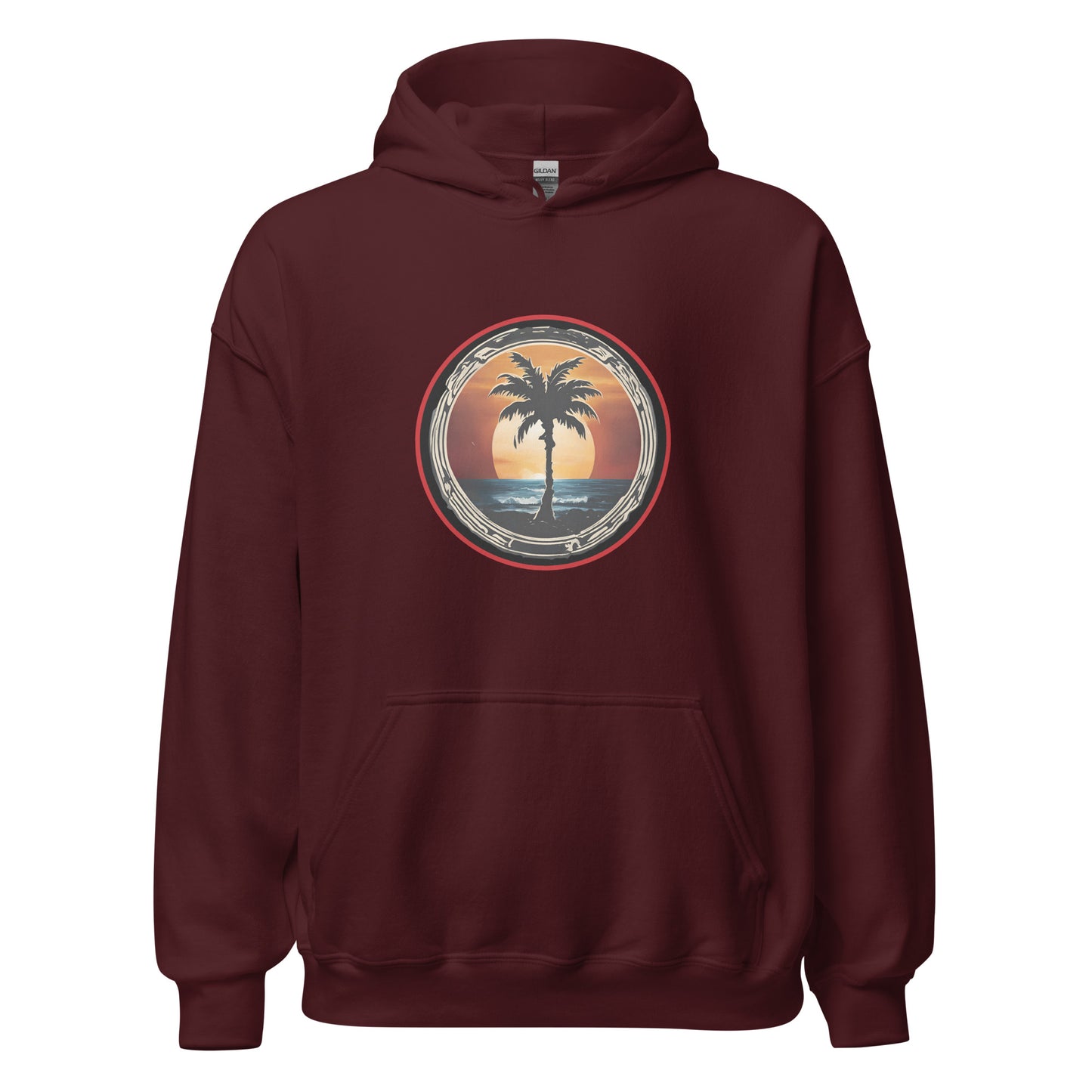 Palm Coast Retro Hoodie