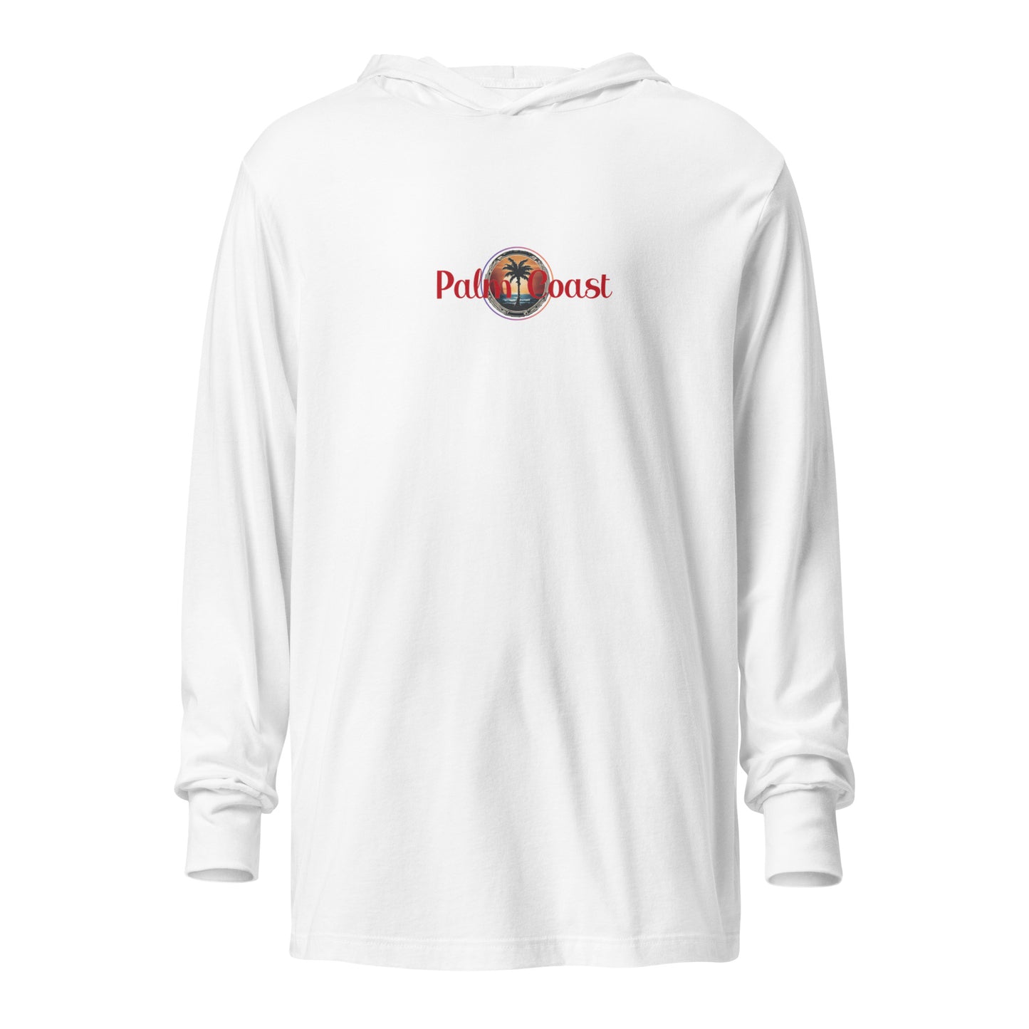 Palm Coast Hooded long-sleeve tee